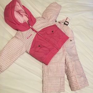 Columbia snow pants and jacket